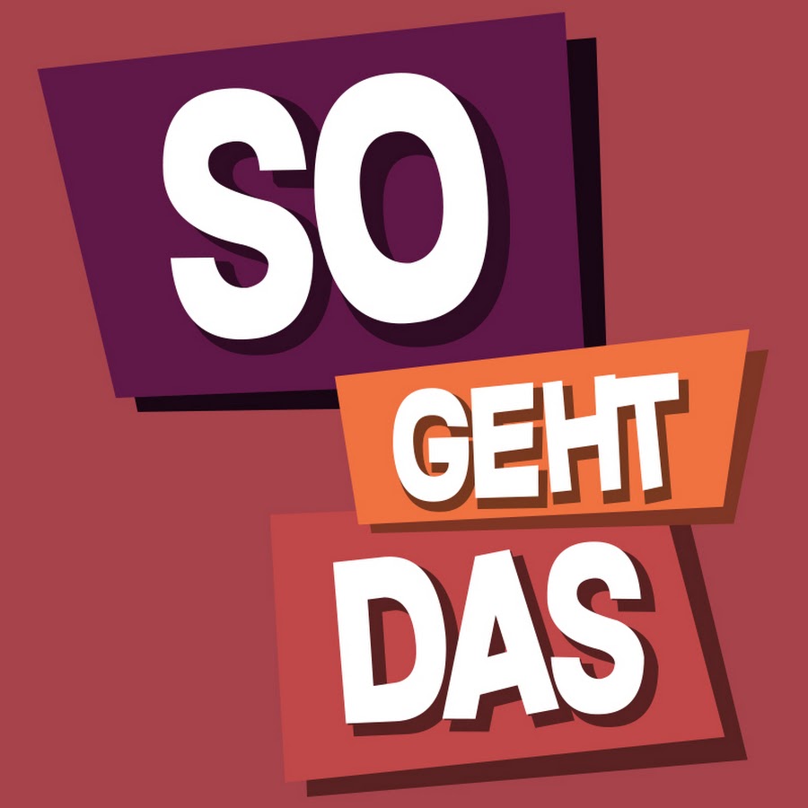 So Geht Das YouTube channel avatar