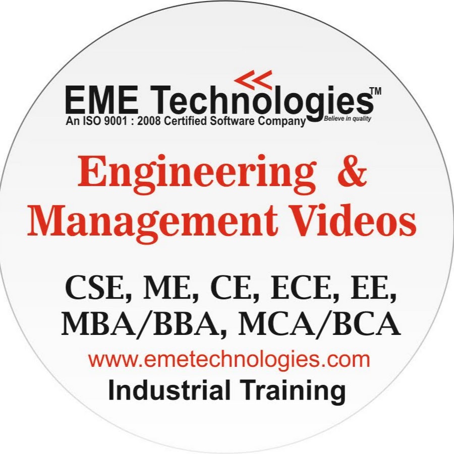 EME Technologies यूट्यूब चैनल अवतार