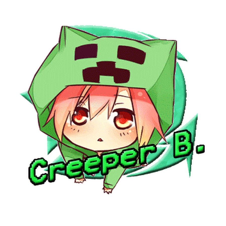 Creeper B. Awatar kanału YouTube