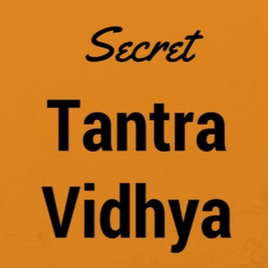 Secret Tantra Vidhya رمز قناة اليوتيوب