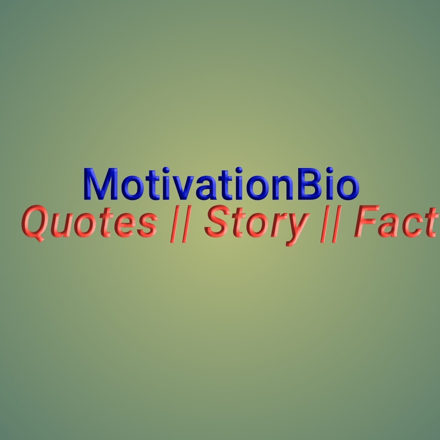MotivationBio YouTube channel avatar