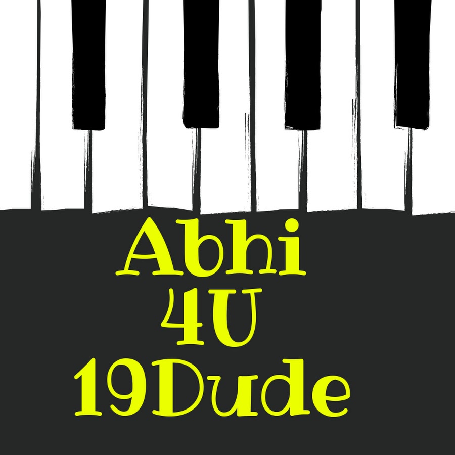 abhi4u19dude YouTube channel avatar