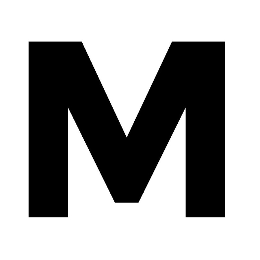 Картинка буквы м на белом фоне