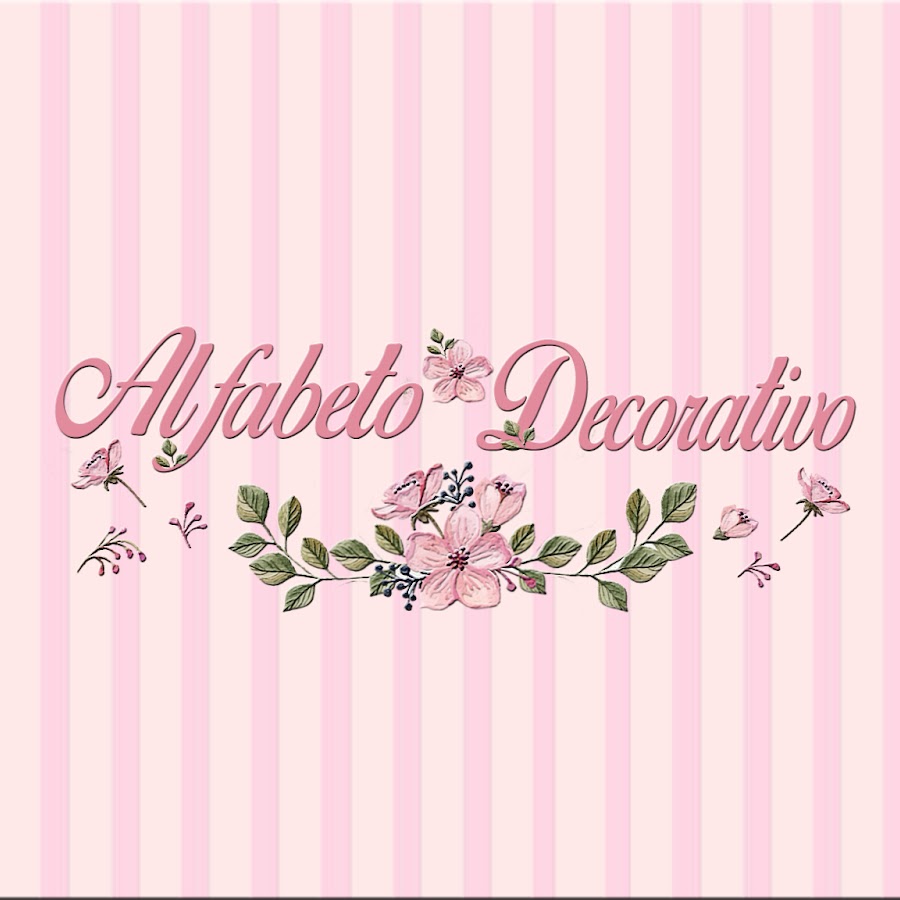 Alfabeto Decorativo ইউটিউব চ্যানেল অ্যাভাটার