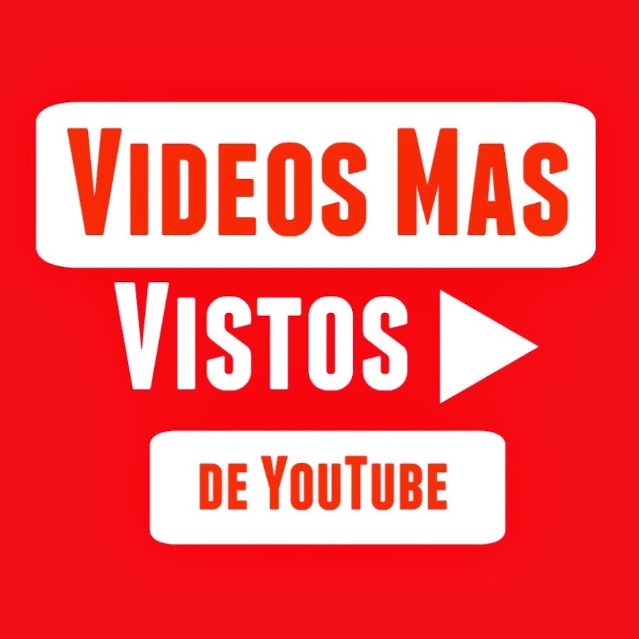 Videos Mas Vistos رمز قناة اليوتيوب