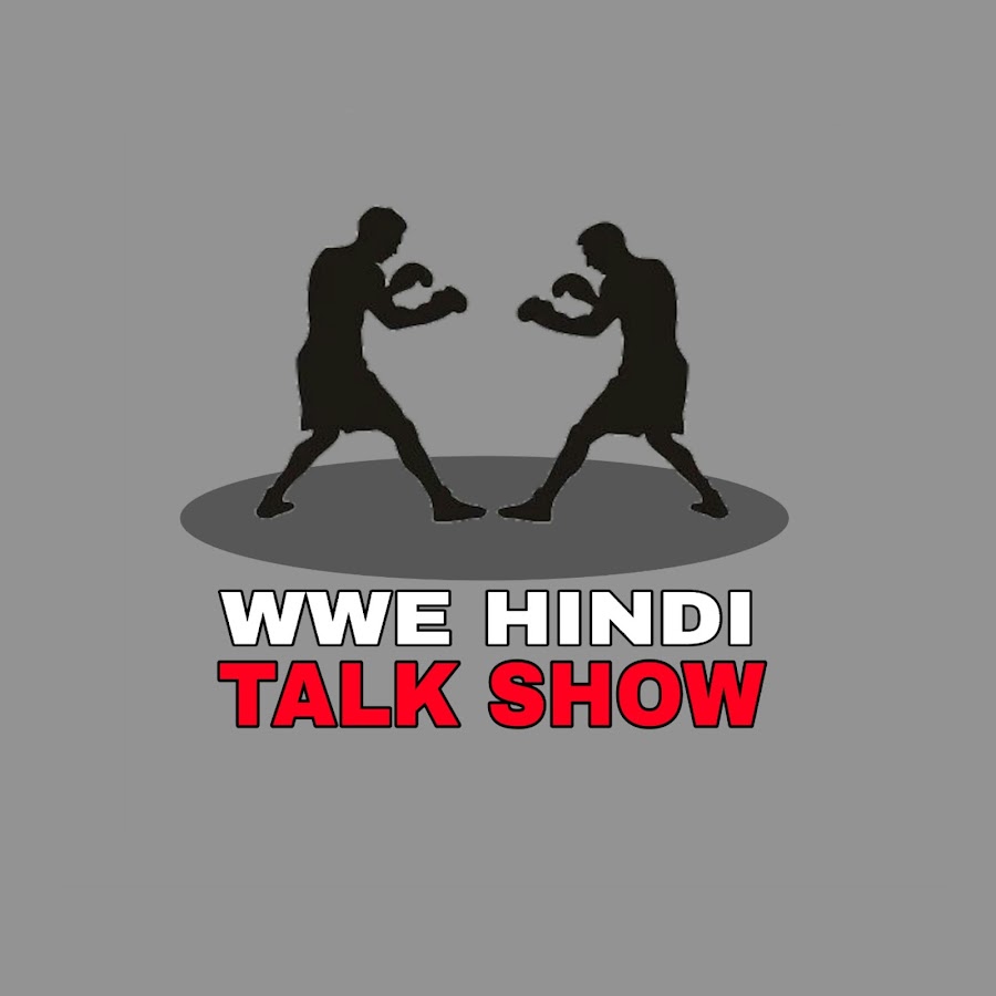 WWE Hindi talk show YouTube channel avatar