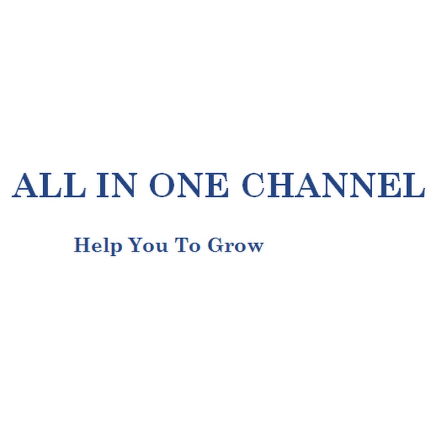 all in one channel YouTube kanalı avatarı