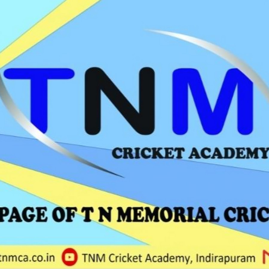 TNM Cricket Academy, Indirapuram YouTube 频道头像