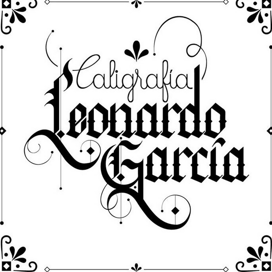 Leo GarcÃ­a CaligrafÃ­a y Arte यूट्यूब चैनल अवतार