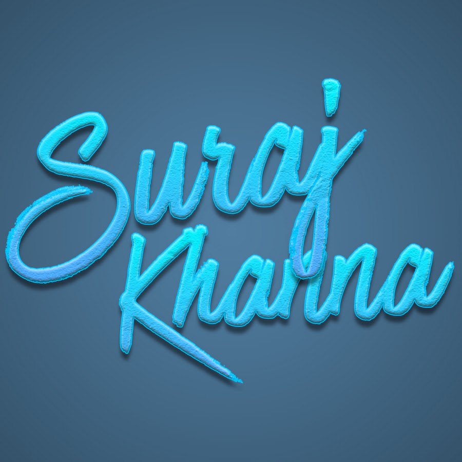 Suraj Khanna Awatar kanału YouTube