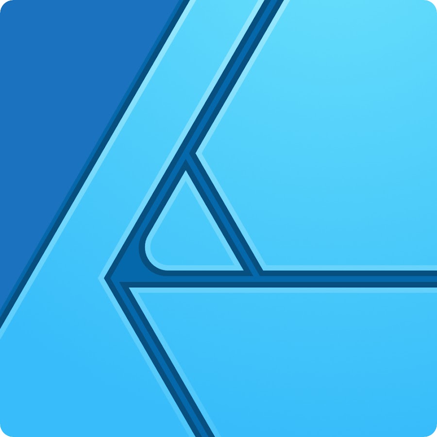 Affinity Designer ইউটিউব চ্যানেল অ্যাভাটার