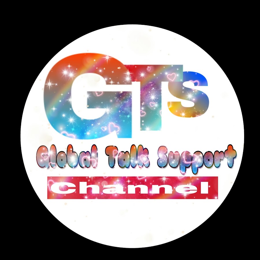 Global talk support. YouTube channel avatar