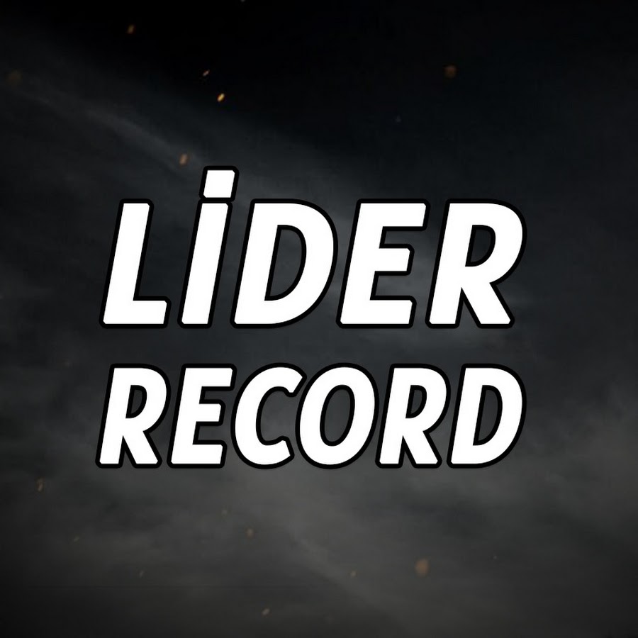 Lider record YouTube channel avatar