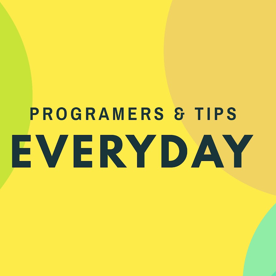 Programers Tips رمز قناة اليوتيوب