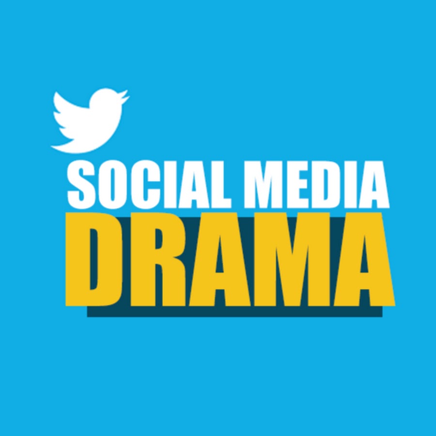 Social media DRAMA YouTube channel avatar