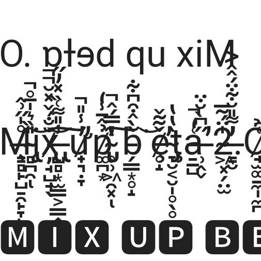 Mix Up Beta 2 O Youtube