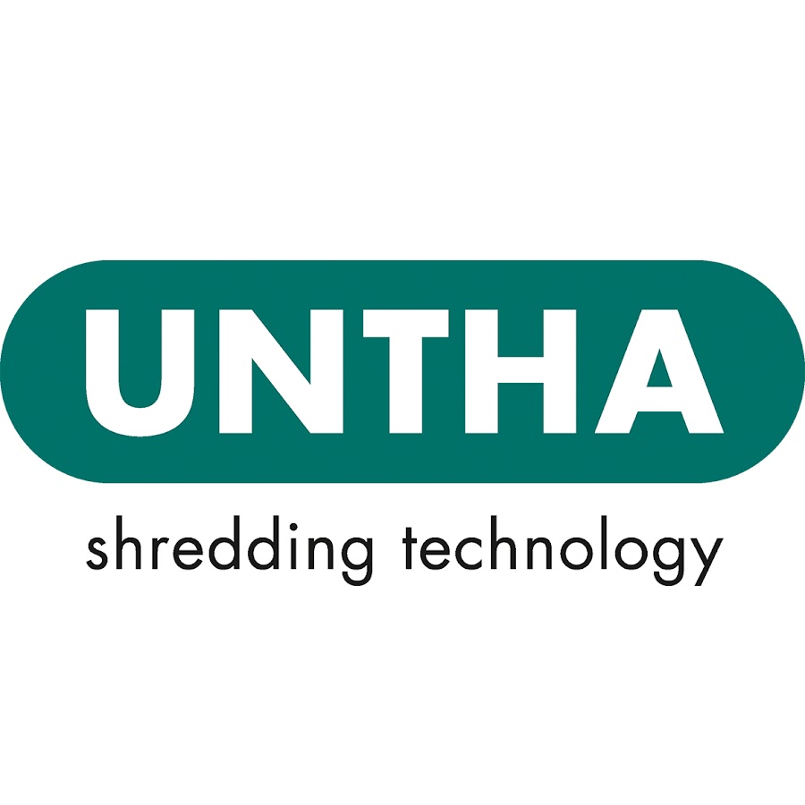 UNTHA shredding technology ইউটিউব চ্যানেল অ্যাভাটার