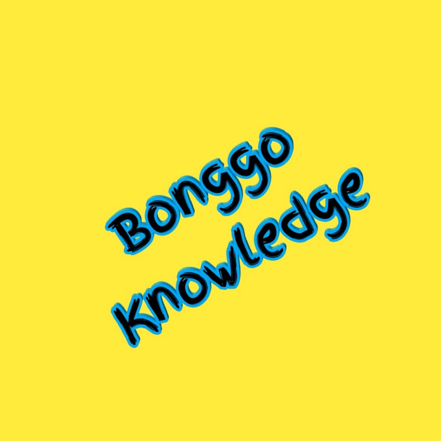 Bonggo Knowledge Avatar channel YouTube 