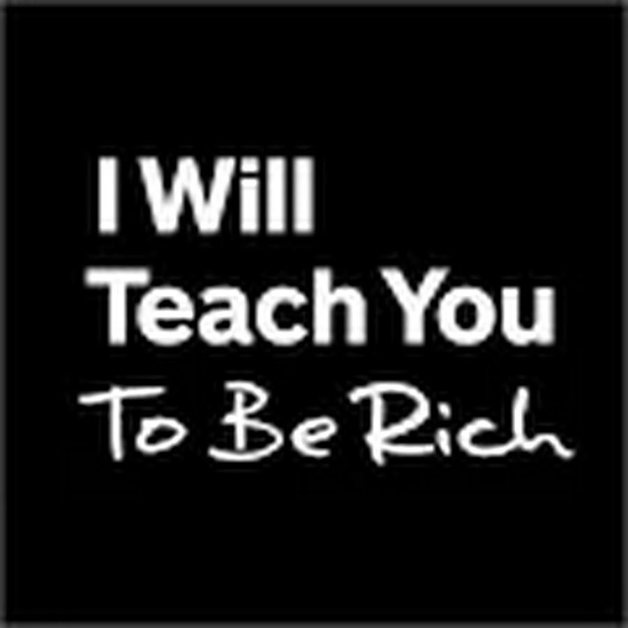 I Will Teach You To Be Rich رمز قناة اليوتيوب