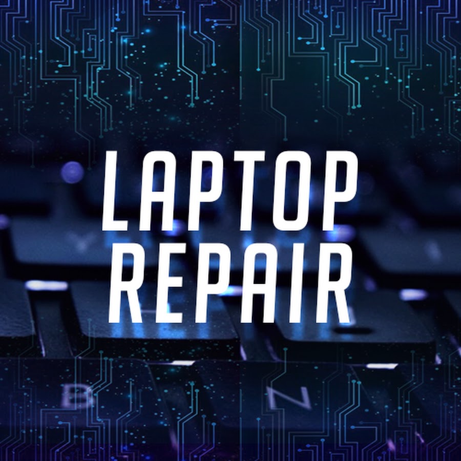 Laptop repair YouTube channel avatar