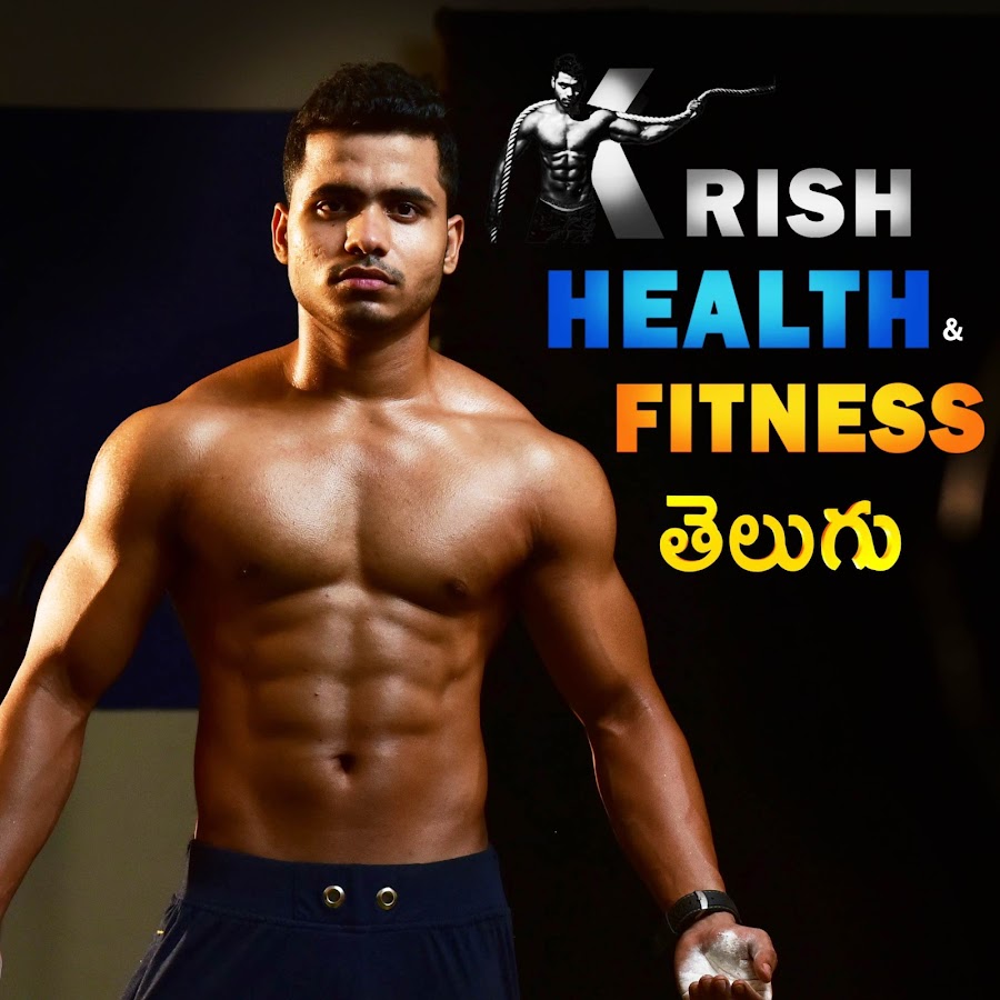 KRISH Health and Fitness YouTube channel avatar