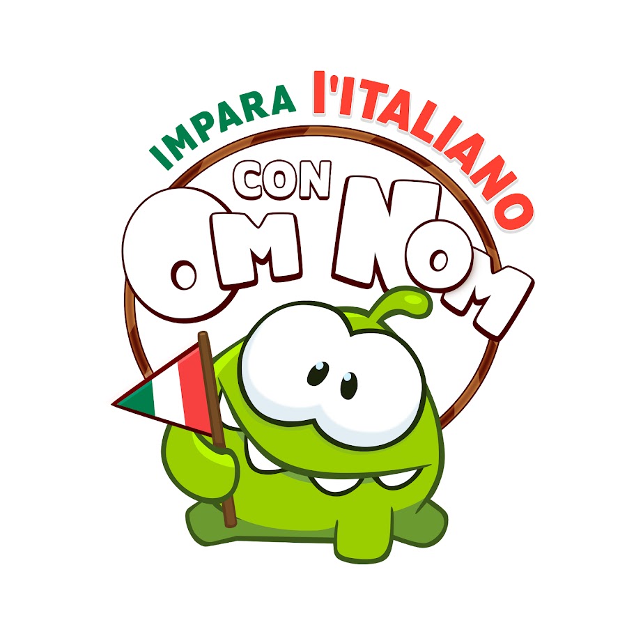 Learn Italian with Om Nom