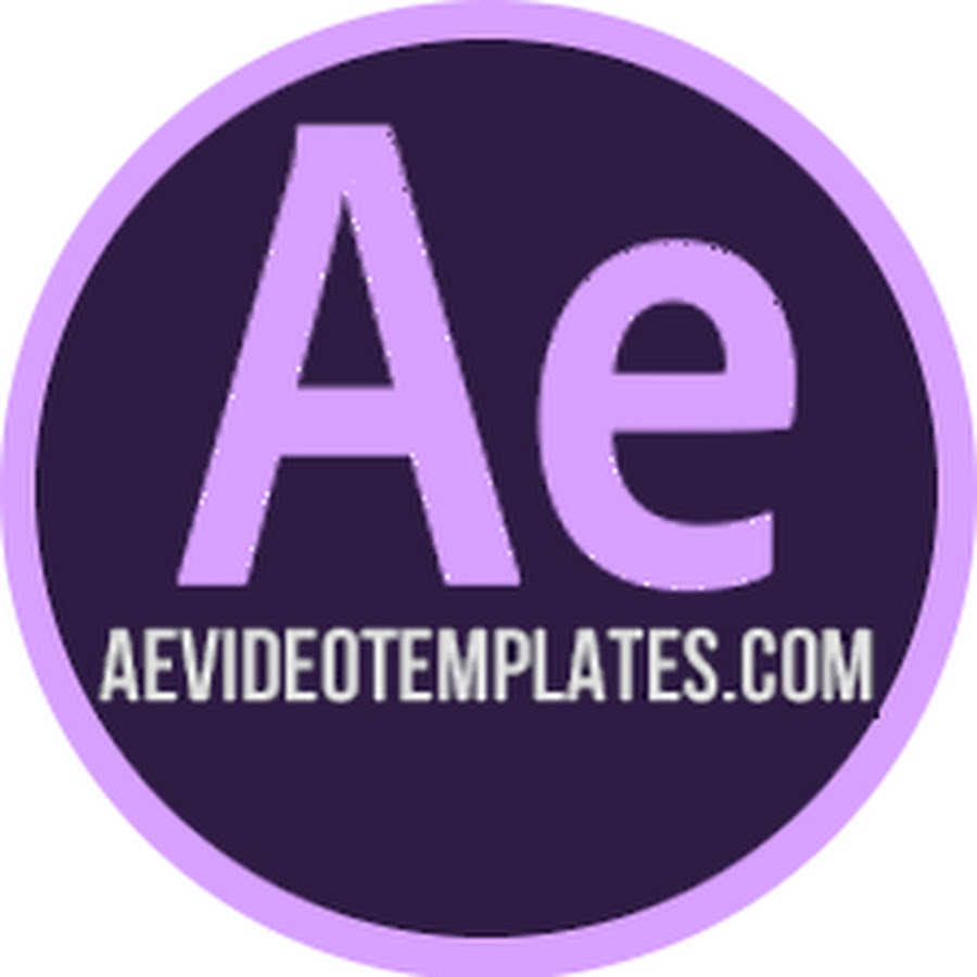AE Video Templates رمز قناة اليوتيوب
