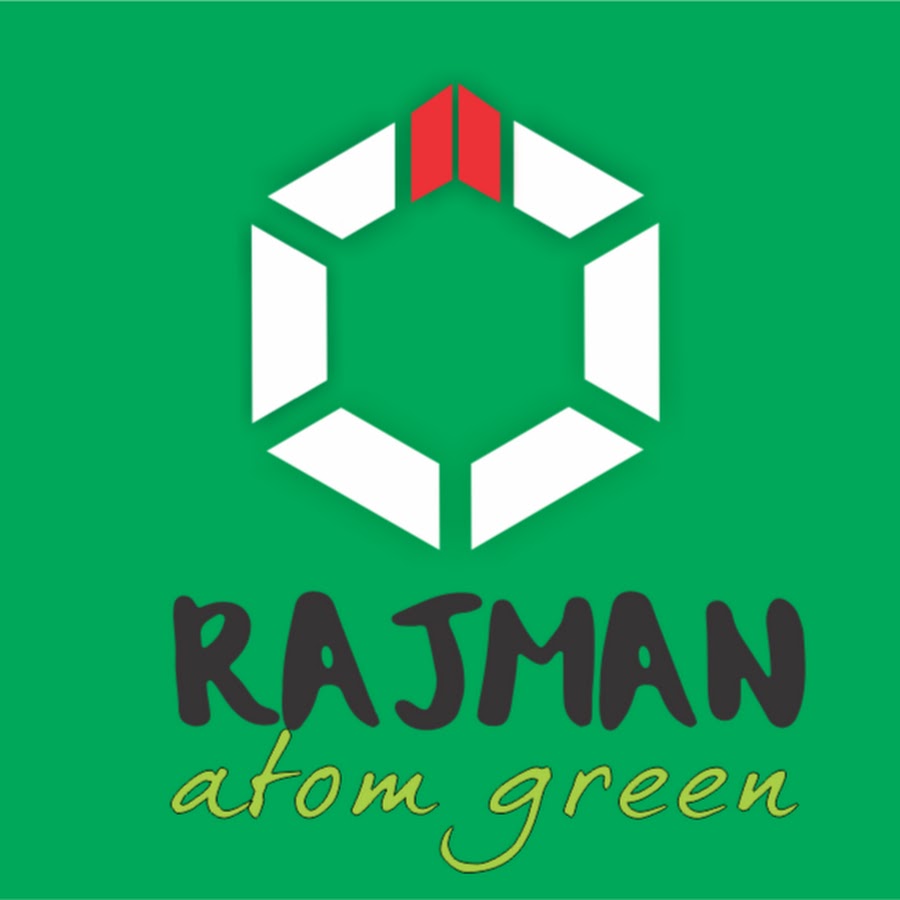 Rajman atom green رمز قناة اليوتيوب