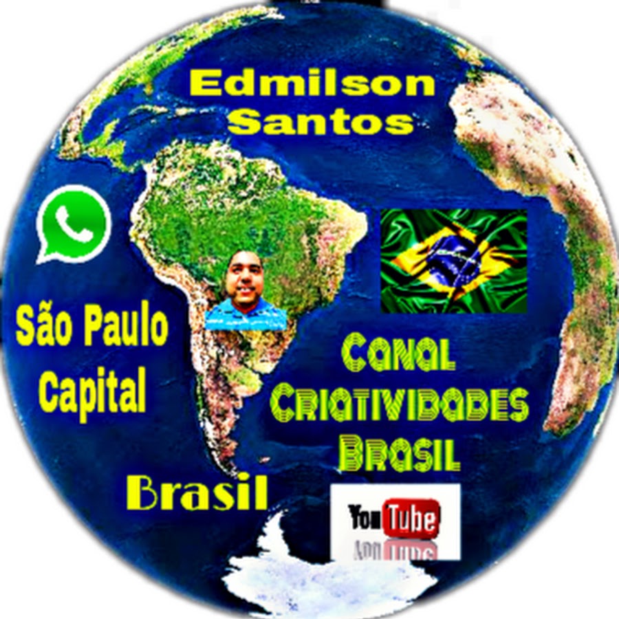 Canal criatividades Brasil YouTube 频道头像