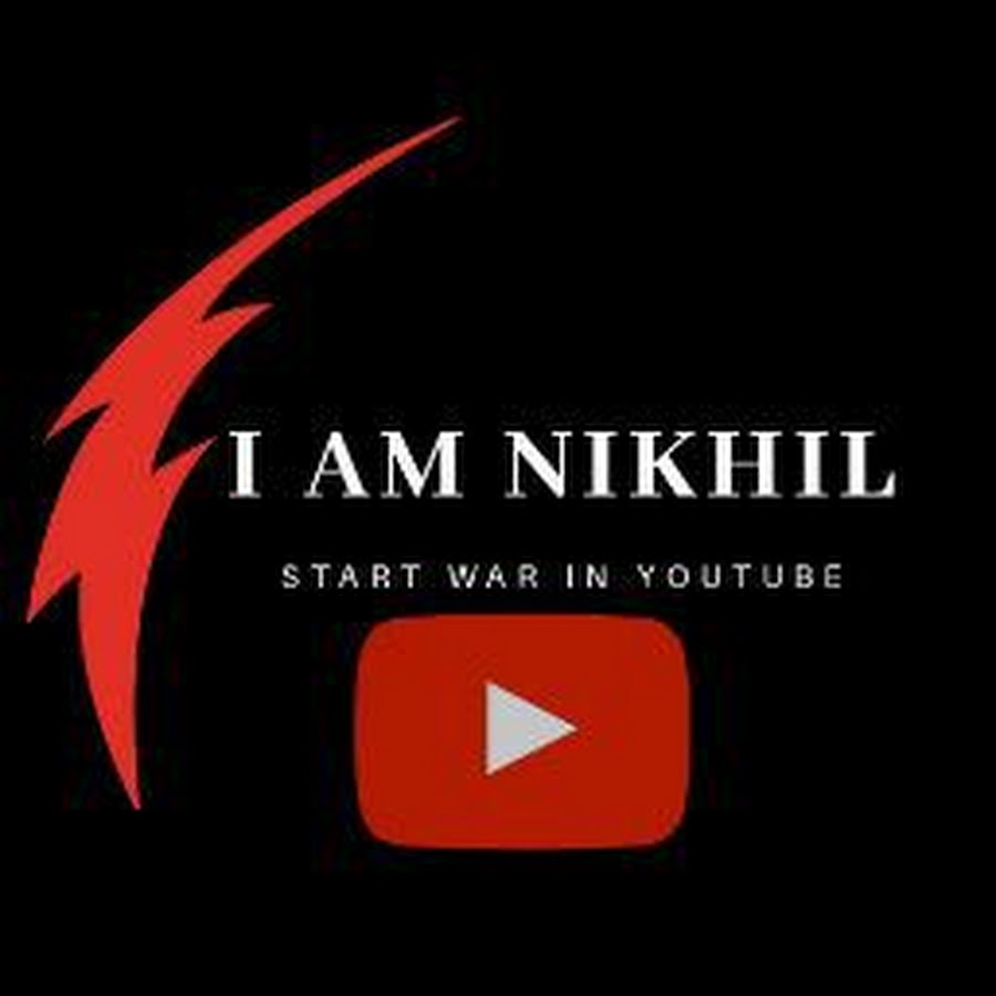 I Am Nikhil Avatar canale YouTube 