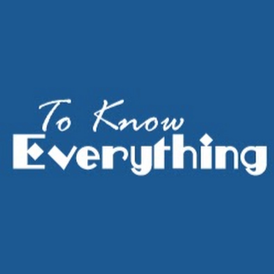 To Know Everything Avatar de chaîne YouTube
