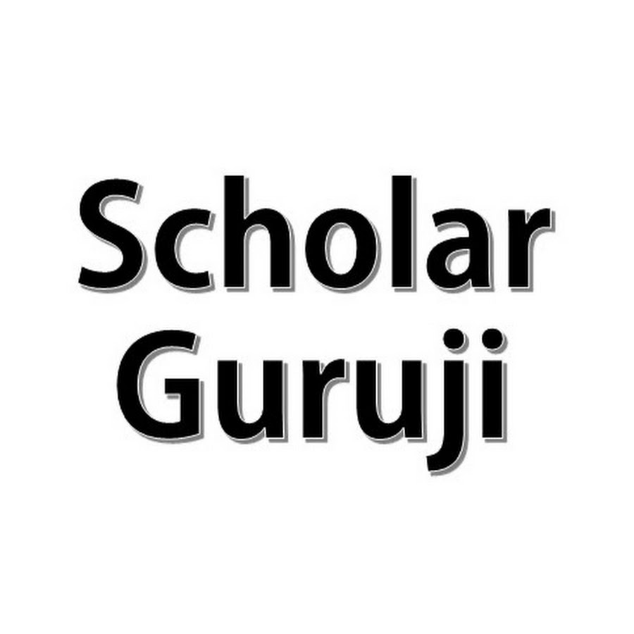 Scholar Guruji Аватар канала YouTube