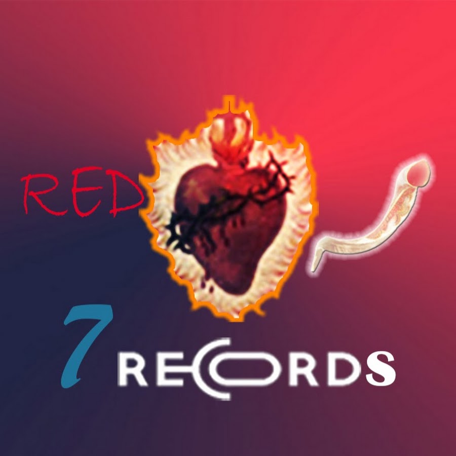 red heart 7 records Awatar kanału YouTube