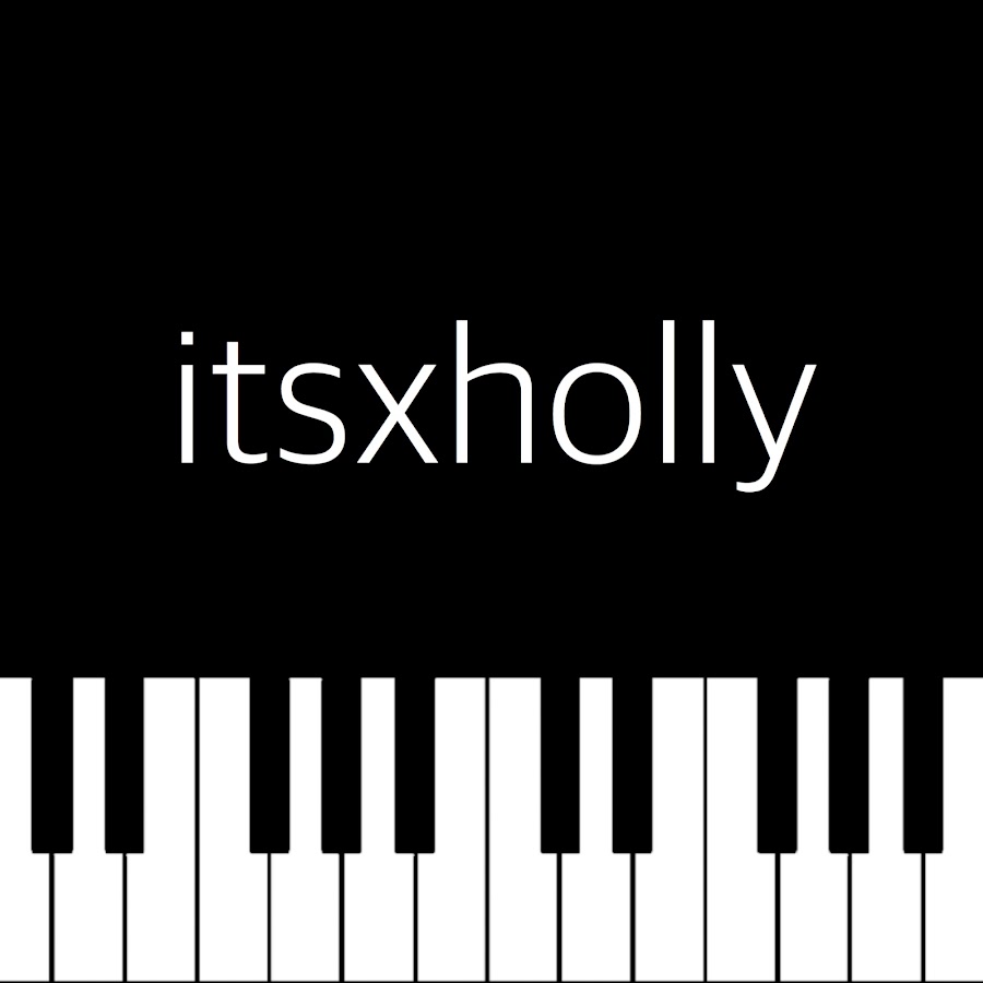 itsxholly piano Avatar canale YouTube 