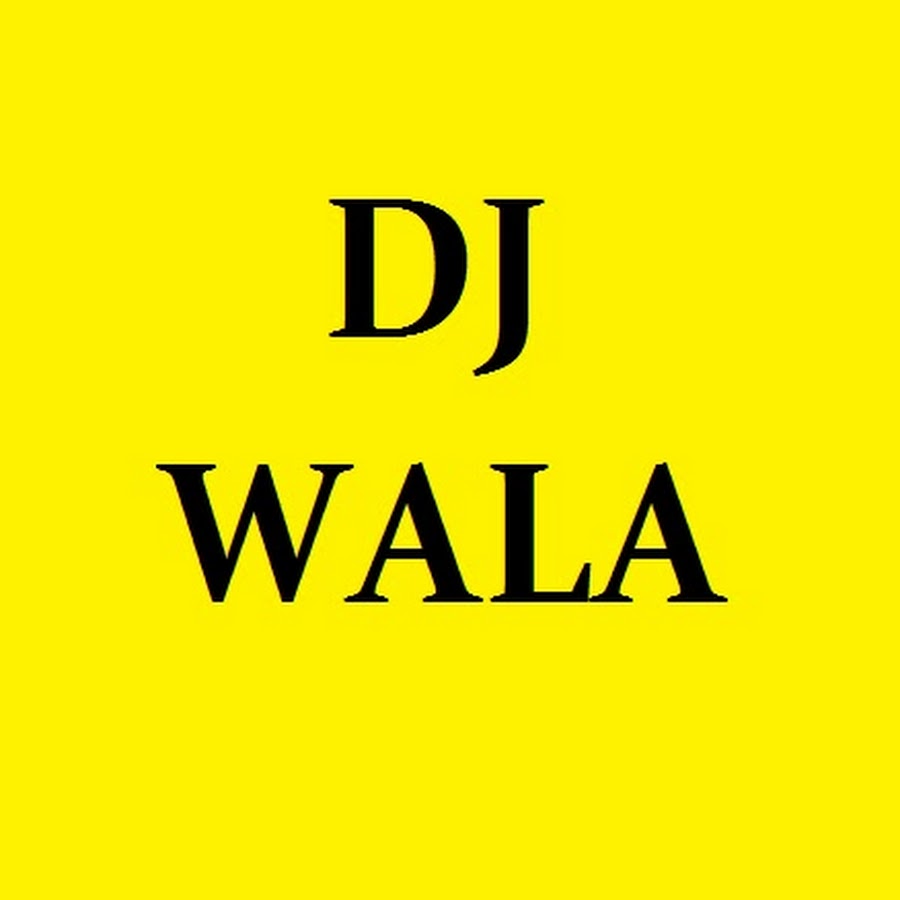 Dj wala यूट्यूब चैनल अवतार