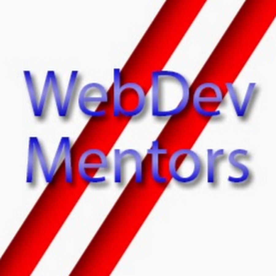 WebDevMentors YouTube kanalı avatarı