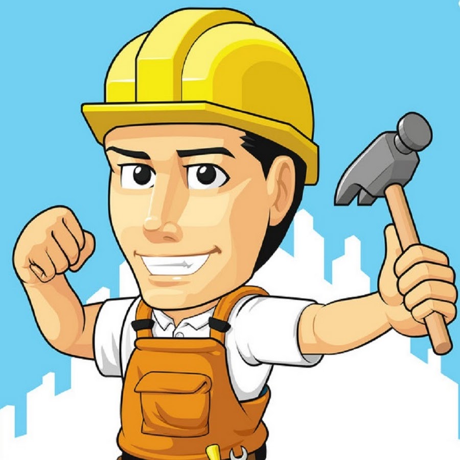 Construction Worker Avatar de canal de YouTube