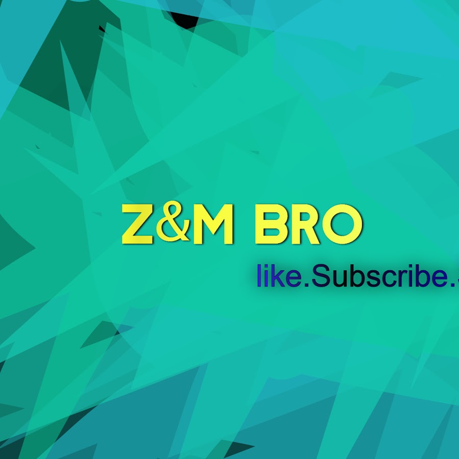 Z&M Bro YouTube channel avatar