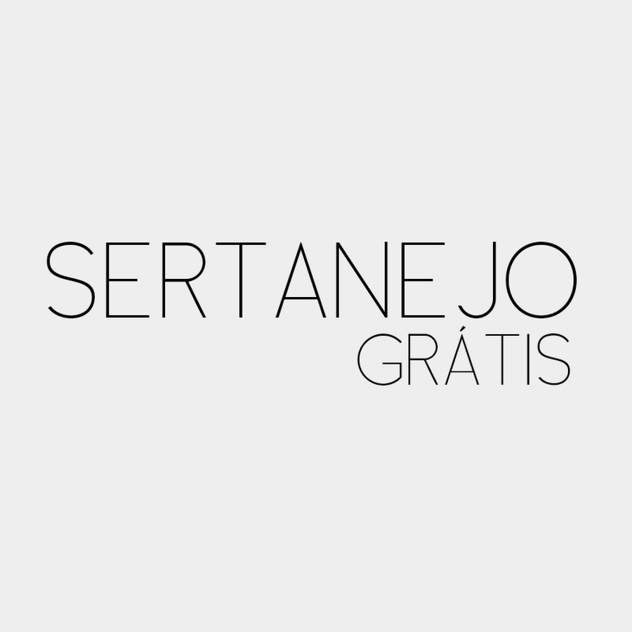 Sertanejo GrÃ¡tis YouTube channel avatar