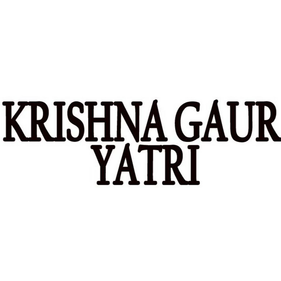 KRISHNA GAUR YouTube channel avatar