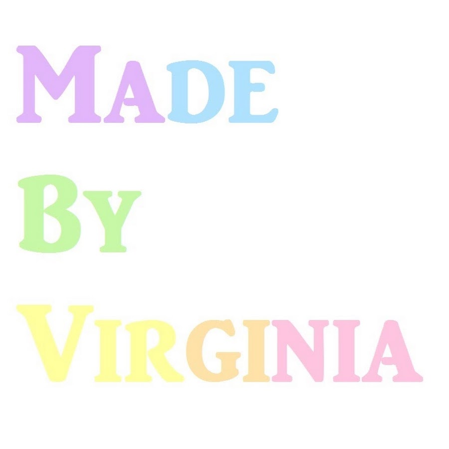 Made by Virginia - DIY رمز قناة اليوتيوب