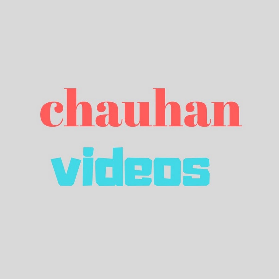 chauhan videos Аватар канала YouTube