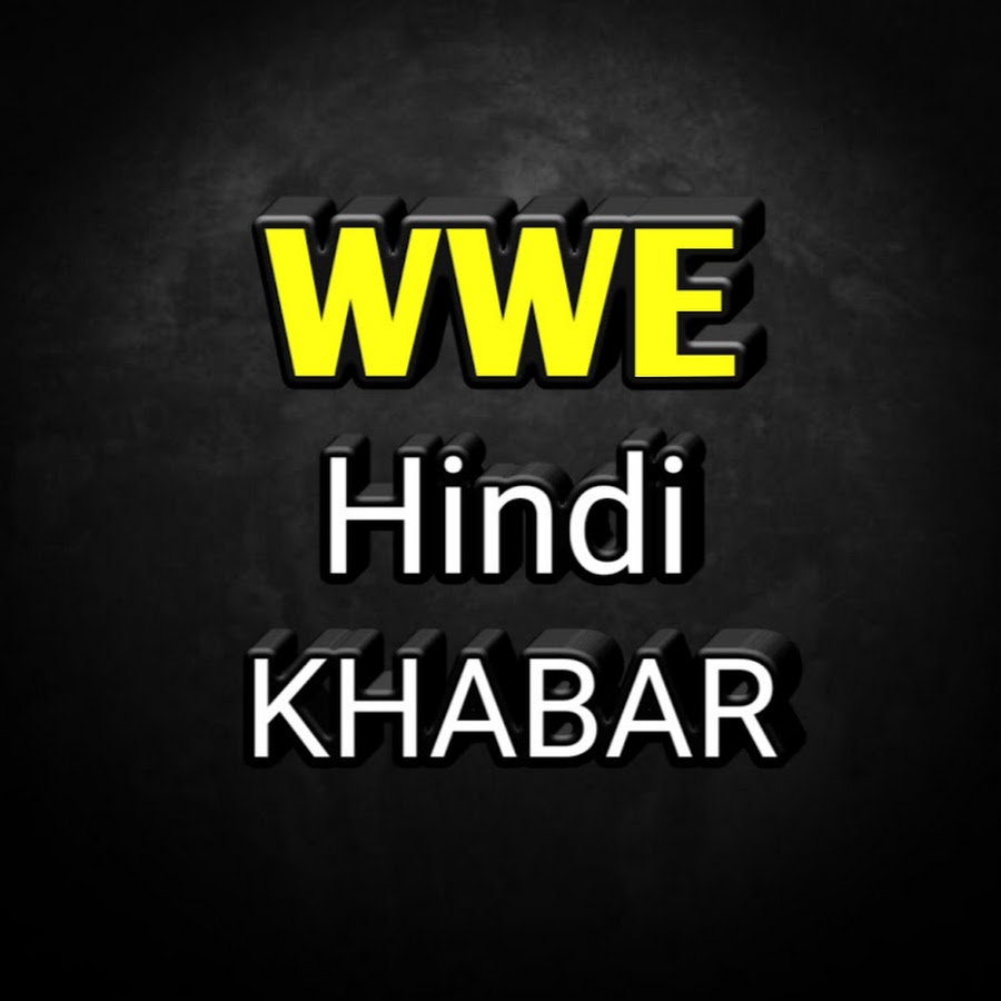 Wrestling Hindi KHaBaR Avatar canale YouTube 