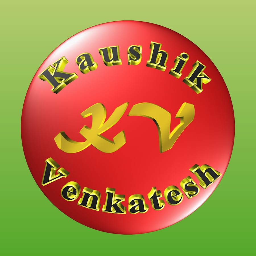 Kaushik Venkatesh Avatar canale YouTube 