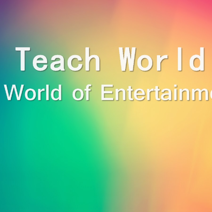 Teach World YouTube channel avatar