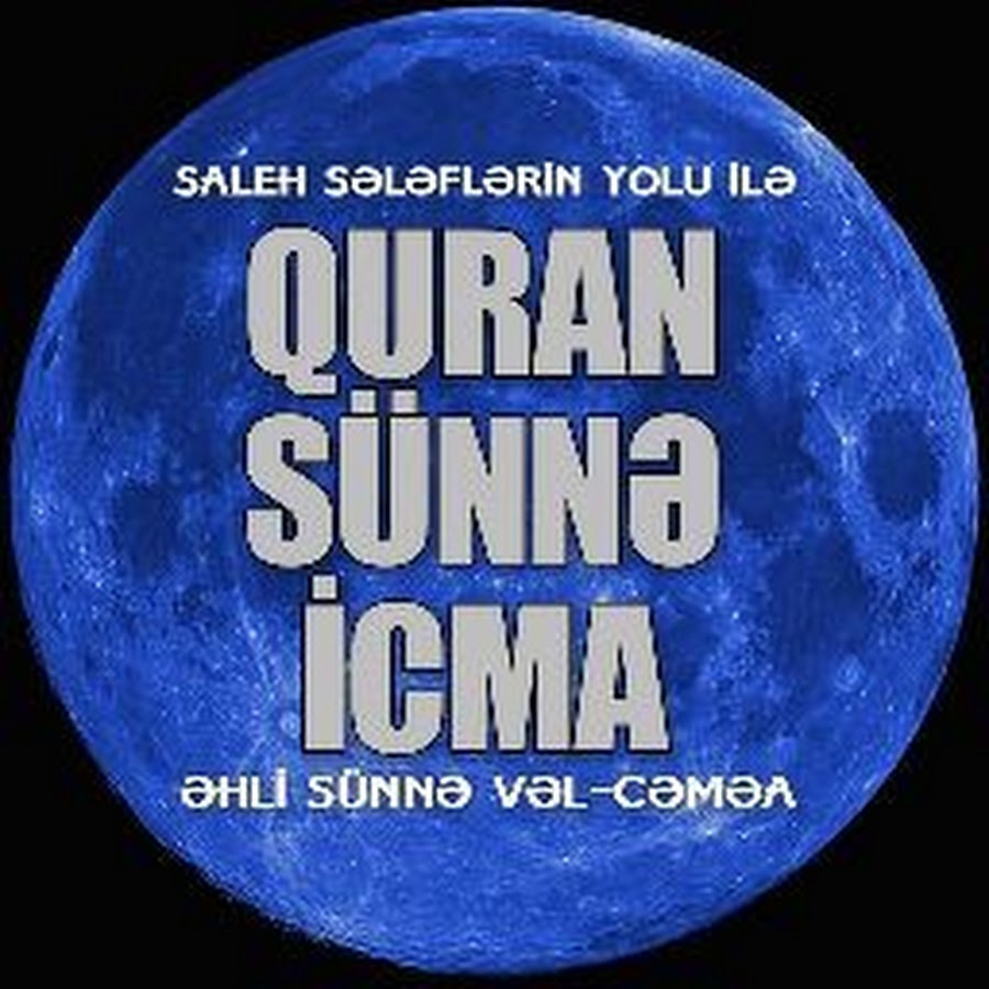 Quran SÃ¼nnÉ™ Ä°cma Avatar de chaîne YouTube