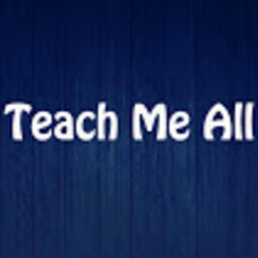 Teach Me All YouTube kanalı avatarı