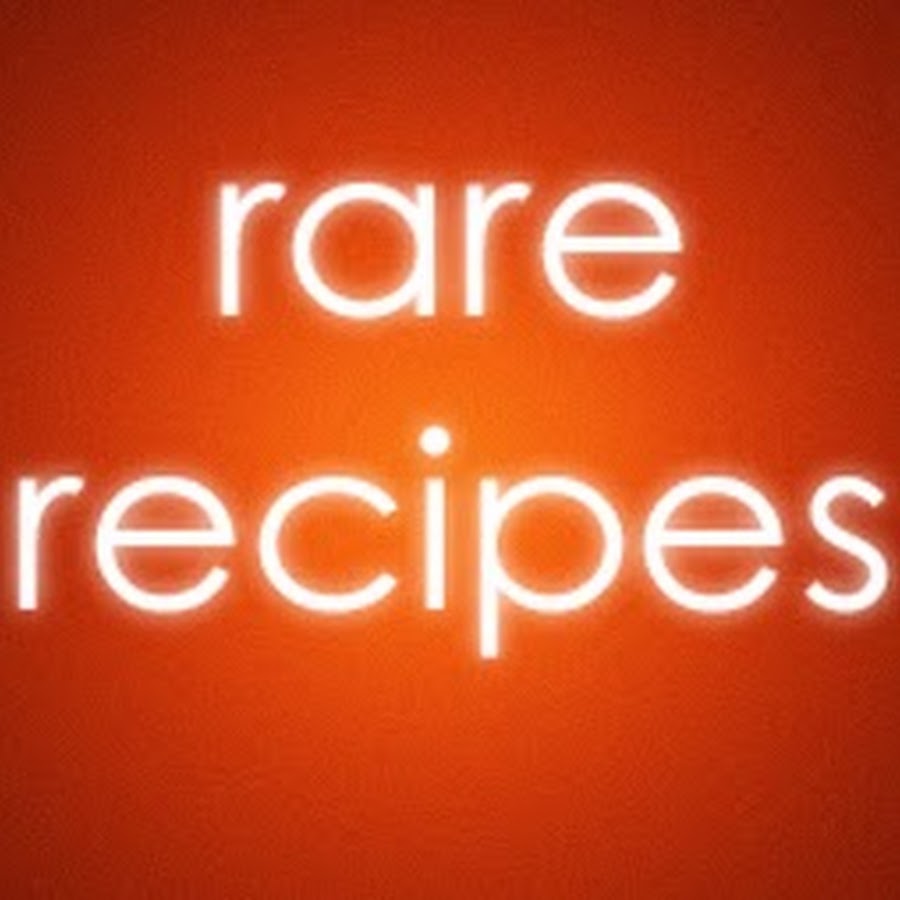 RARE RECIPES YouTube kanalı avatarı