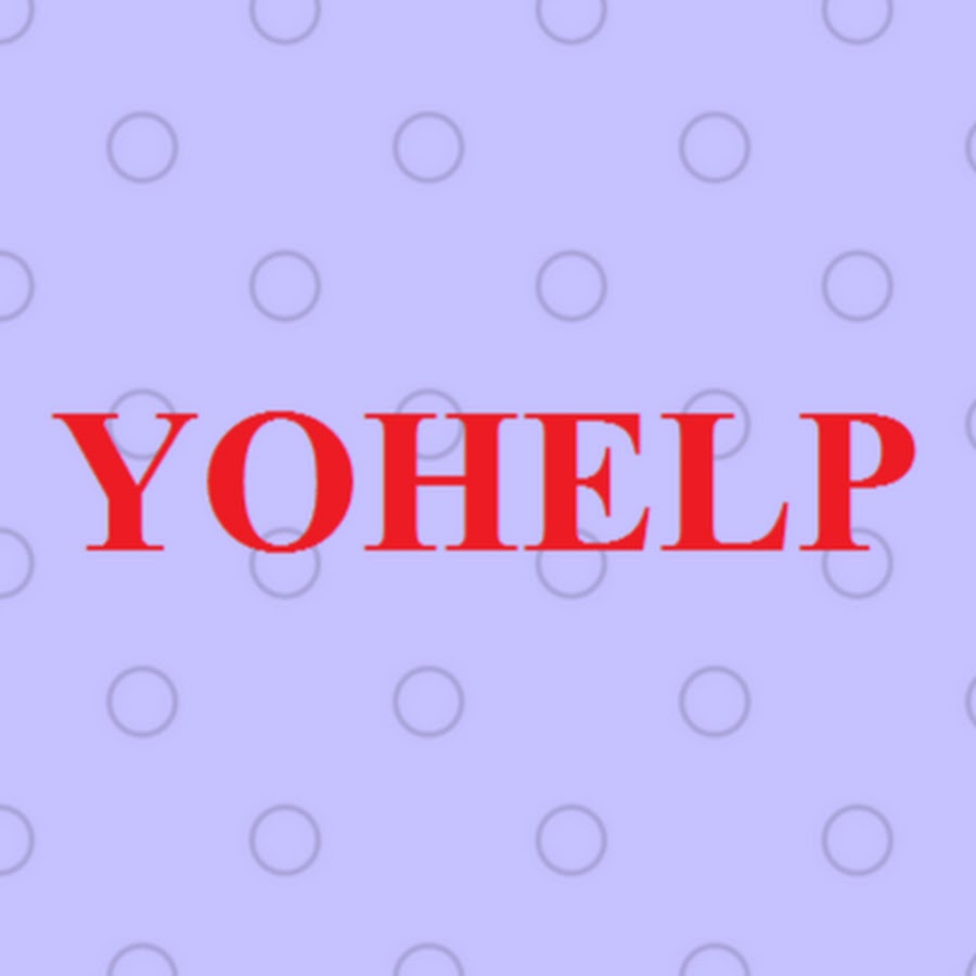 YOHELP YouTube channel avatar