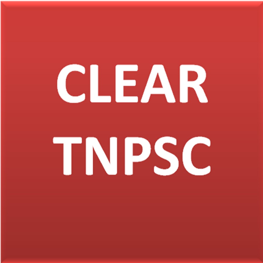 Clear TNPSC YouTube channel avatar